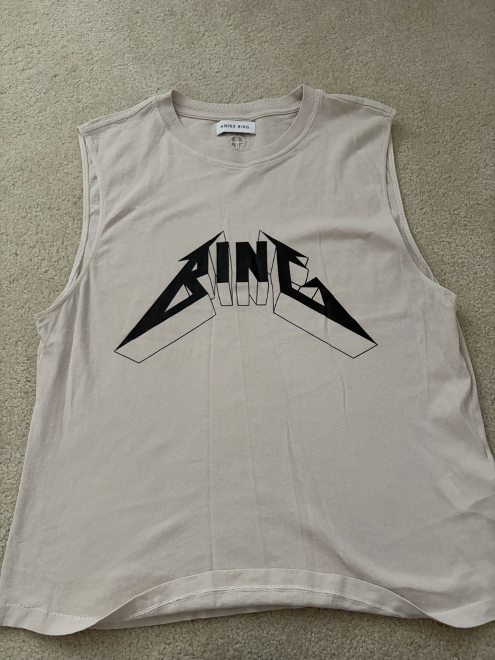 Anine Bing Lennon Muscle Tank